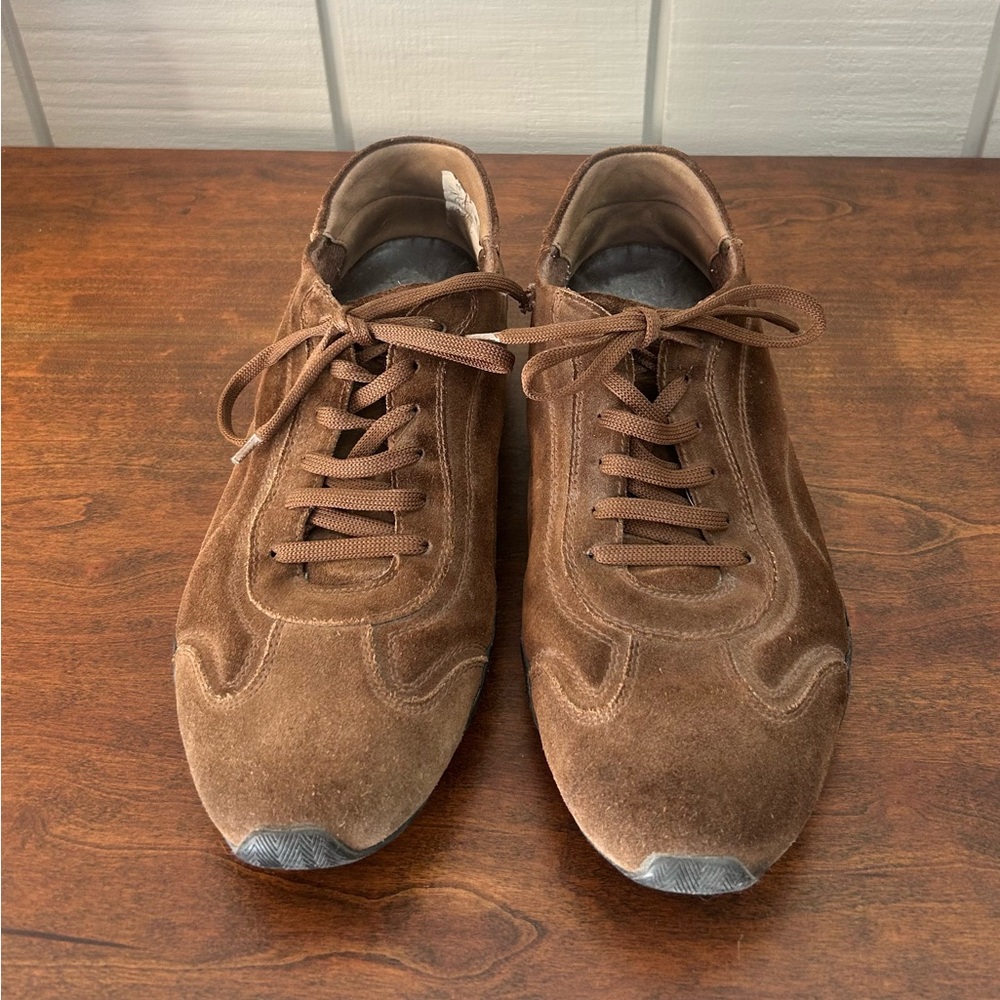 Salvatore Ferragamo Men's Chocolate Brown Sneakers